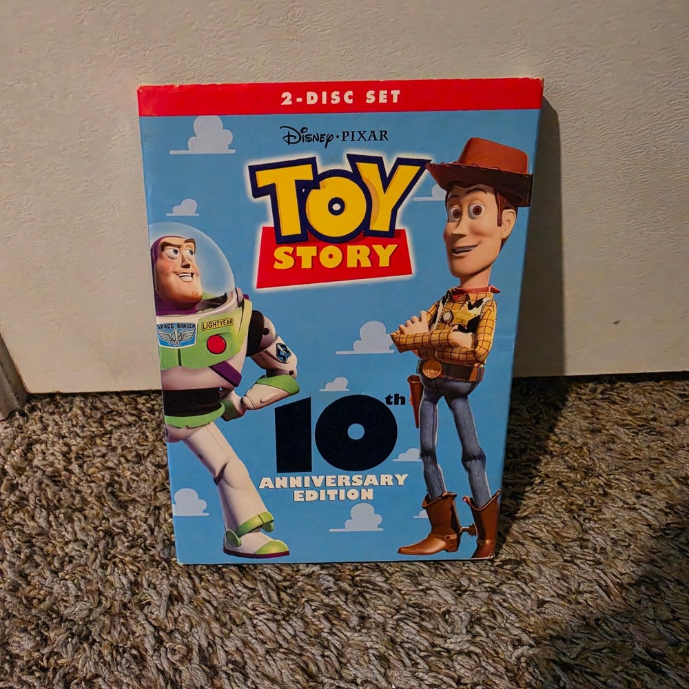 Toy Story DVD 10th Anniversary Edition 2-Disc Set Disney Pixar Woody Buzz G